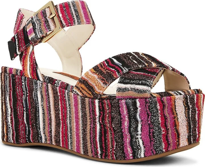 Missoni Julia Sandal in Fuchsia - Image 2