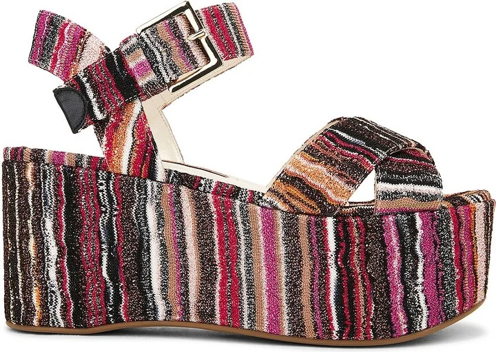 Missoni Julia Sandal in Fuchsia
