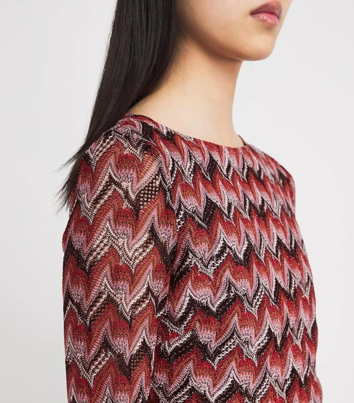 Missoni Zigzag Midi Dress - Image 4
