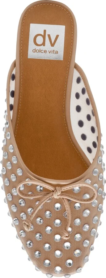 Misti Rhinestone Mesh Mule - Image 4