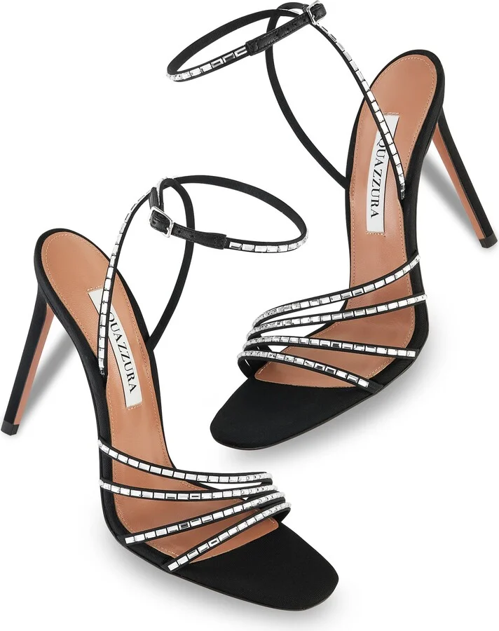 Mistica Crystal Embellished Ankle Strap Sandal - Image 6