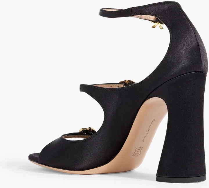 Misty satin sandals - Image 3