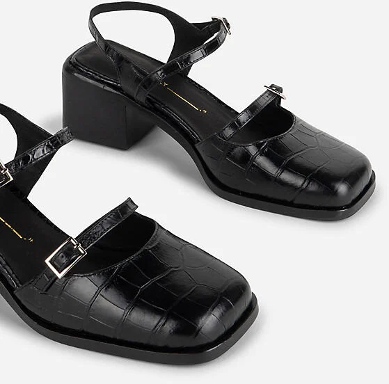 Mitzi Ankle-Strap Block Heels - Image 2
