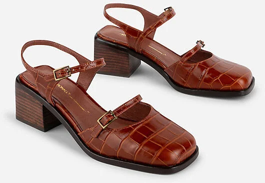 Mitzi Ankle-Strap Block Heels - Image 3
