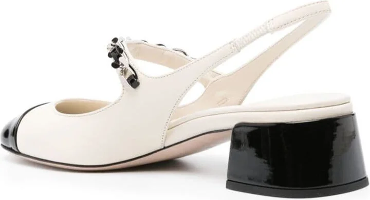 Miu Miu 35Mm Leather Pumps - Image 3
