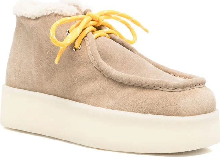 Miu Miu 45Mm Suede Boots - Image 2