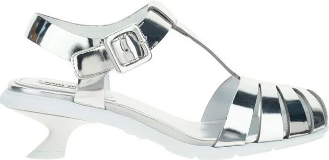 Miu Miu Buckled Caged Design Sandals
