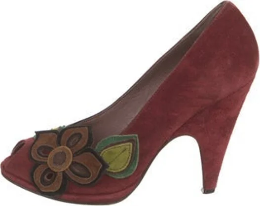 Burgundy, Pattern Prints