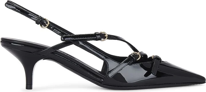 Miu Miu Heel Sandal in Black