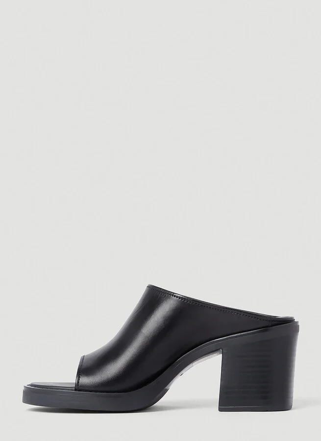 Miu Miu High Heel Mules - Woman Heels Black Eu - 36 - Image 3