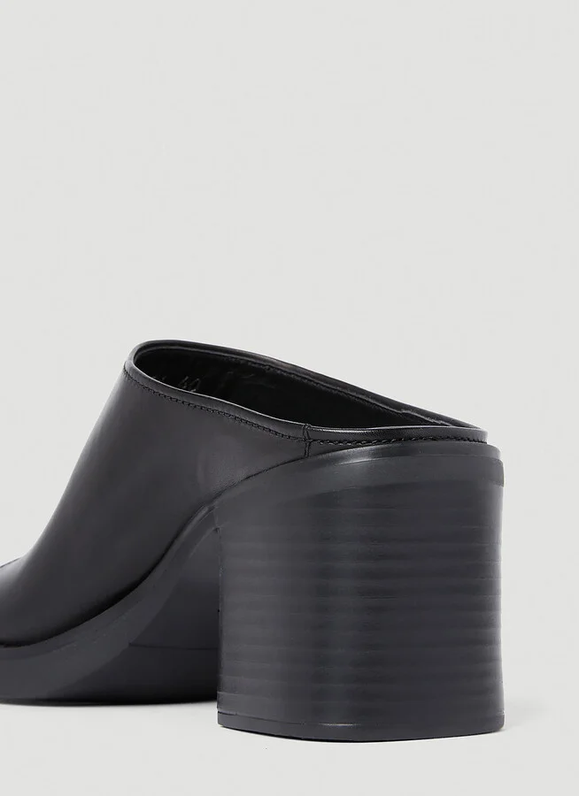 Miu Miu High Heel Mules - Woman Heels Black Eu - 36 - Image 5
