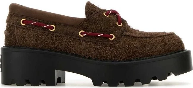 Miu Miu Lace-Up Loafers