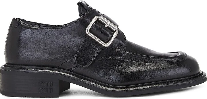 Miu Miu Loafer in Black