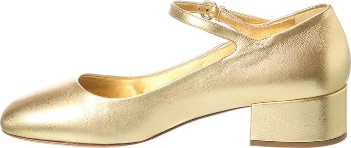 Miu Miu Logo Leather Pump - Image 2