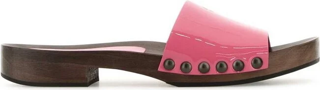 Miu Miu Logo-Printed Slides