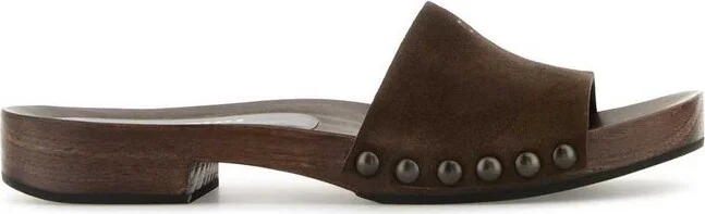 Miu Miu Open-Toe Clogs