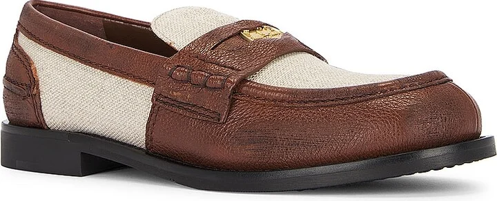 Miu Miu Penny Loafer in Brown - Image 2