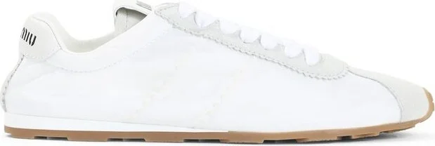 Miu Miu Plume Lace-Up Sneakers