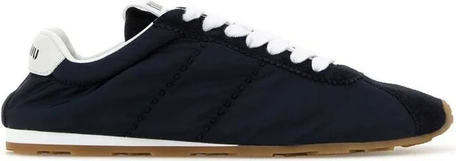 Miu Miu Plume Lace-Up Sneakers