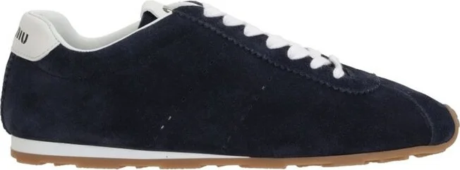 Miu Miu Plume Lace-Up Sneakers