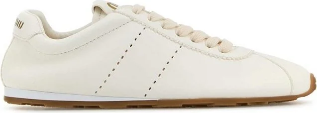 Miu Miu Plume Lace-Up Sneakers