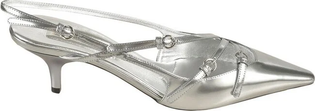 Miu Miu Pointed Toe Slingback Pumps