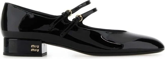 Miu Miu Round-Toe Pumps