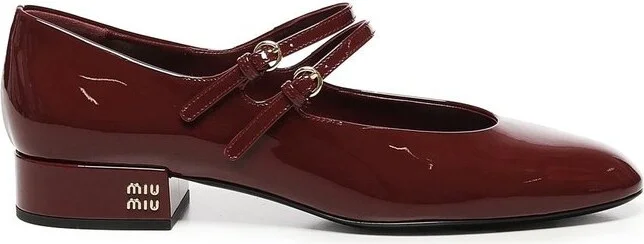 Miu Miu Round-Toe Pumps