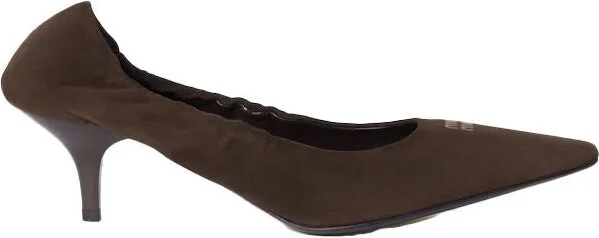 Miu Miu Ruches Suede Pumps