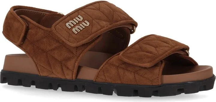 Miu Miu Sandali Camoscio Matelasse' - Image 2