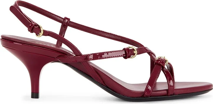 Miu Miu Slingback Kitten Heel in Wine