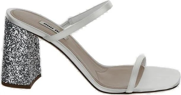 Miu Miu Strapped Open-Toe Heeled Sandals