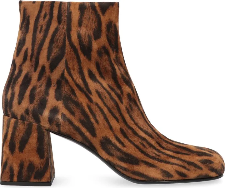 Miu Miu Suede Ankle Boots - Image 2