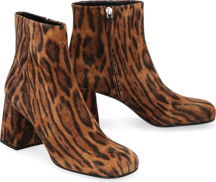 Miu Miu Suede Ankle Boots - Image 3