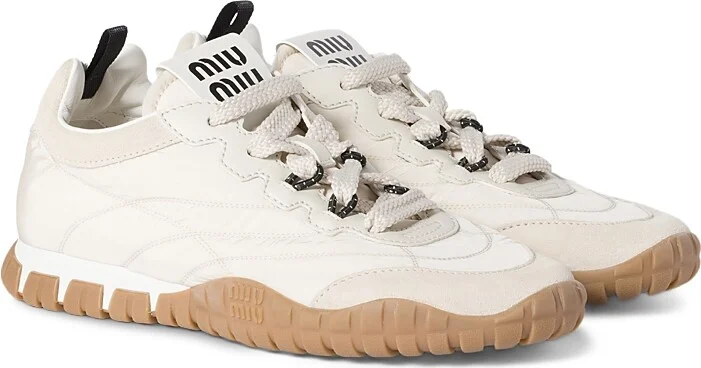 Miu Miu Women's Allacciate Sneakers