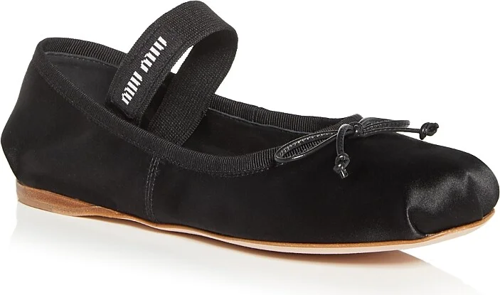 Miu Miu Women's Ballet Slipper Flats