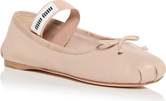 Miu Miu Women's Ballet Slipper Flats