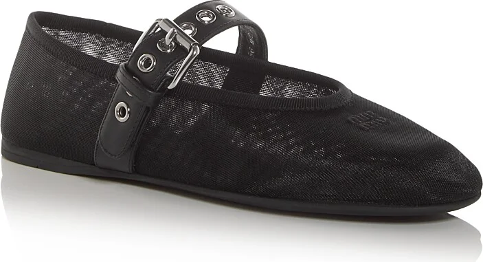 Miu Miu Women's Mary Jane Flats