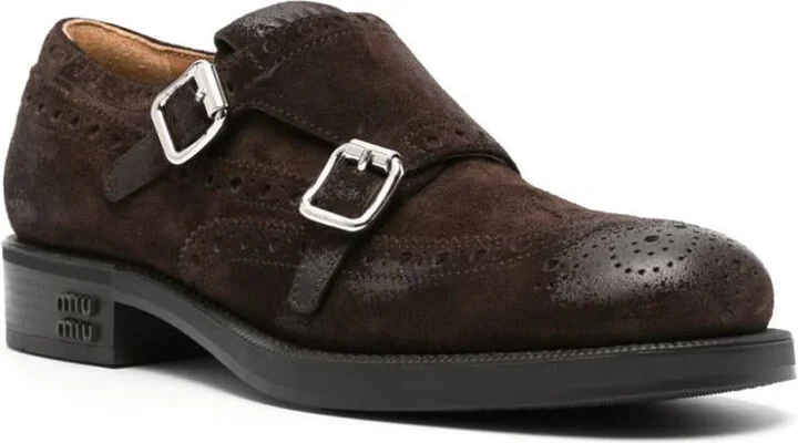 Miu Miu X Church'S Leather Brogues - Image 2