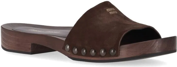 Miu Miu Zoccoli Scamosciato Delave' - Image 2