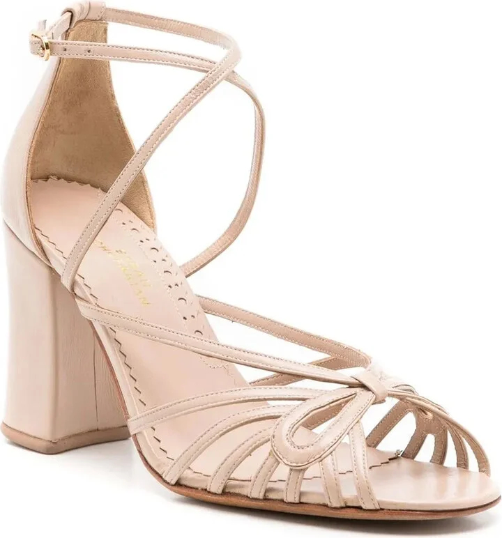 Miuccia 75mm bow-detail sandals - Image 2