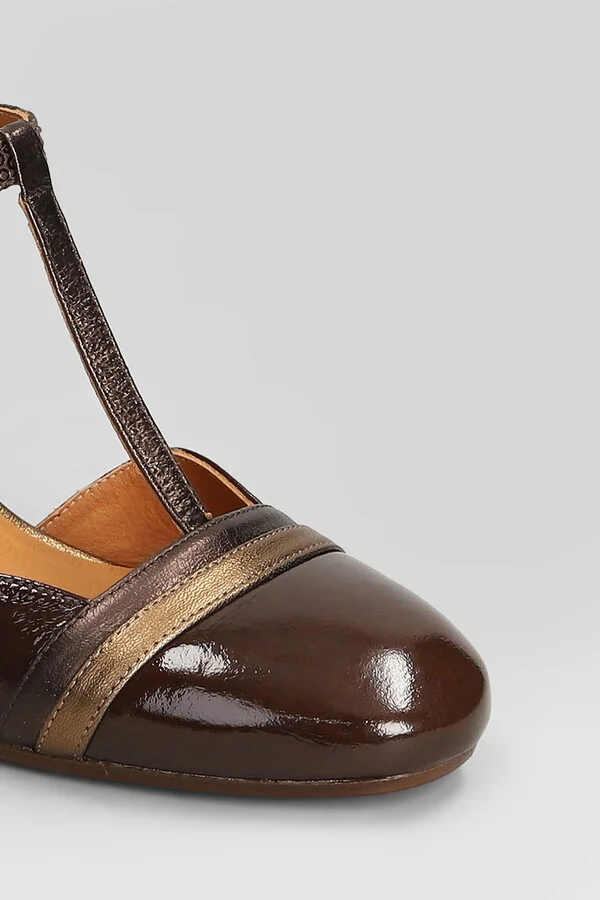 Miver Pumps In Brown Leather - Image 5