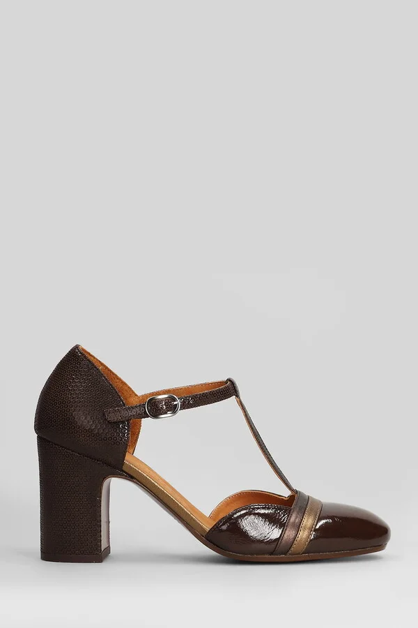 Miver Pumps In Brown Leather