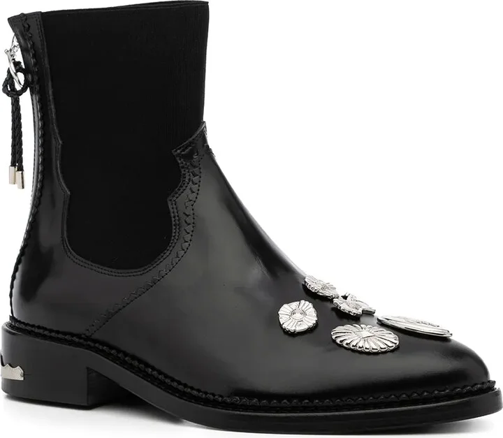 mix-badge Chelsea boots - Image 2