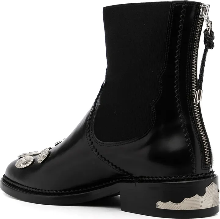 mix-badge Chelsea boots - Image 3