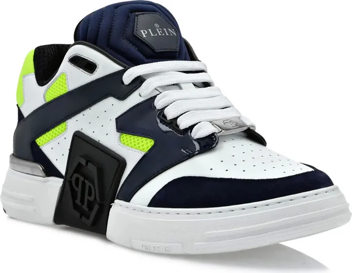 Mix logo-patch sneakers - Image 2