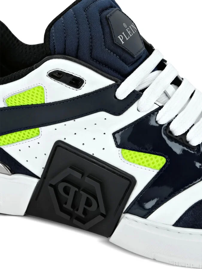 Mix logo-patch sneakers - Image 3
