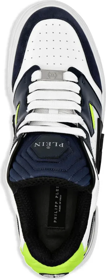 Mix logo-patch sneakers - Image 4