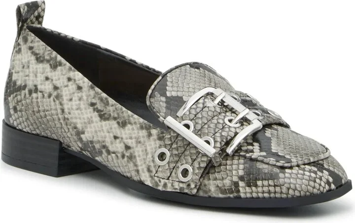 Grey/Black Snake Print