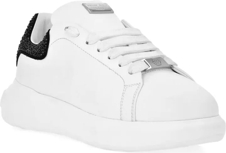Mix Strass crystal-embellished platform sneakers - Image 2